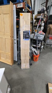 (2) Solid Wood Butcher Block Shelf 72 in. W X 12 in. D X 1.5 in. H in Unfinished Birch