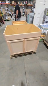 (6) Unfinished Cabinets