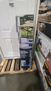 Hampton Bay 8 ft. x 5 ft. Khaki Instant Canopy Pop Up Grill Gazebo
