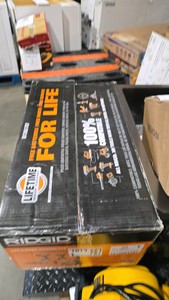 RIDGID 18V Cordless 5-Tool Combo Kit with (2) 4.0 Ah Batteries, Charger, Tool Bag, and Accessories