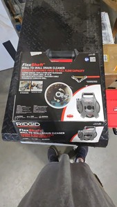 RIDGID K9-12 FlexShaft Wall-to-Wall Drain Cleaner, 14 in. x 30 ft. Cleans 1-14 in. to 2 in. Pipes to Full Flow Capacity