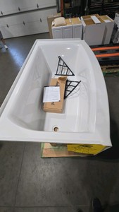 60 curved tub