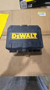 DEWALT 40 ft. Red Self-Leveling Cross Line Laser Level with (2) AA Batteries & Case