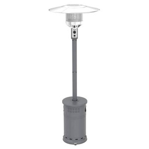 Nexgrill Sundara 48,000 BTU Matte Grey Propane Standing Patio Heater with Wheels