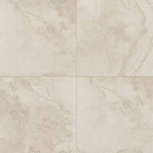 MSI Canaveral Square 24 in. x 24 in. Matte White-Cool Ceramic Travertine Floor and Wall Tile (667 sq. ft.)