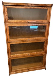 O- Four Section Barrister Bookcase