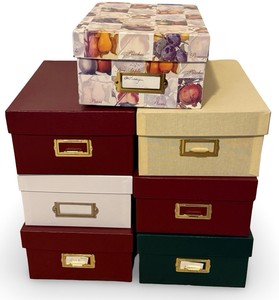 B1-Lot of 7 Photo Storage Boxes