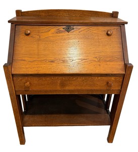 MB- Mission Oak Arts & Crafts Secretary Desk