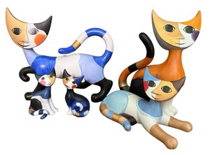 B2- Rosina Goebel Cat Figurines