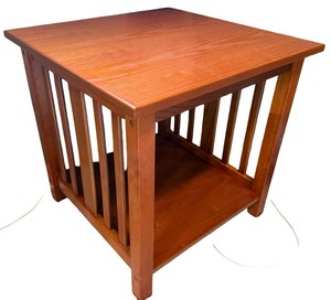 B2- Mission-Style End Table