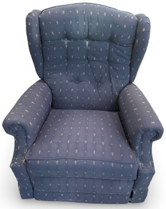 LL - Blue Medallion Chair