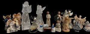 G- Collection of Angel Figurines