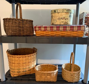 LL- Assortment of Storage Baskets