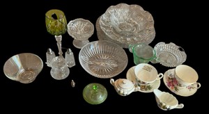 G-Beautiful Glass Serving Dishes
