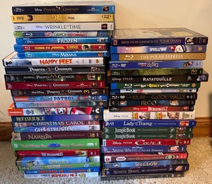 B1- Variation of Children DVDs & Blu-Ray