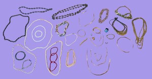 Beaded, Gold Tone, Silver Tone Jewelry