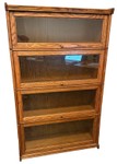 O- Four Section Barrister Bookcase