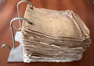 Antique Handwritten Prescription Records