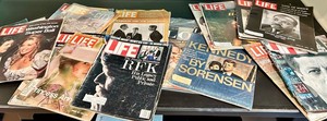 Group of Vintage LIFE & LOOK Magazine Mixed Lot