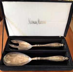 Godinger 11 in Silver-Tone Serving Utensils in Neiman Marcus Case