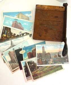 Vintage Minneapolis Postcards & Kodak Trimming Board Mixed Lot - 10 Postcards