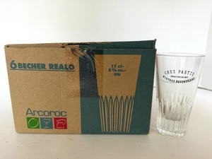 Arc Realo 17 Cl Glass Tumblers - Chez Pastis (6pc)