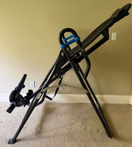 Inversion Therapy Table With Adjustable Backrest and Ankle Supports