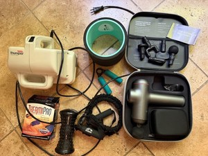 Thumper, Chirp Wheel & Massage Gun Recovery Mixed Lot - 6 Pieces