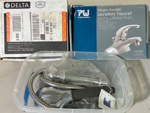 Delta 17 Series Shower Trim & Plumb Works Faucet Mixed Lot