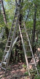 Werner & Aluminum Ladders (Lot of 2)