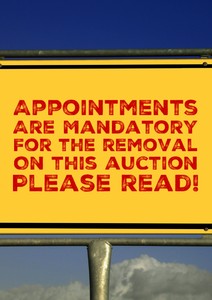 Information Lot  Mandatory Removal Appointments & Access Instructions - PLEASE READ