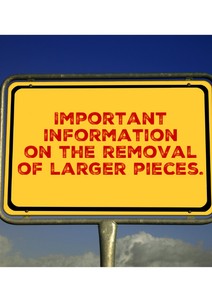Information Lot  Removal Day Expectations - PLEASE READ