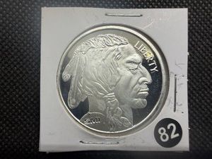 BU One Ounce .999 Silver Buffalo Round