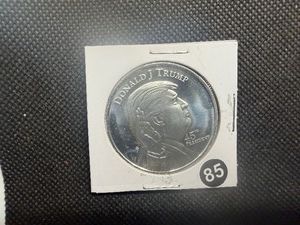 BU One Ounce .999 Silver Donald J. Trump 45th President Round