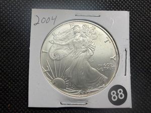 2004 BU Silver American Eagle