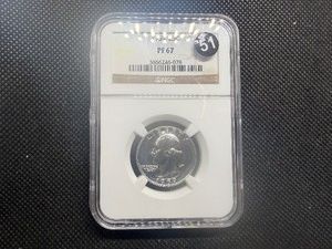 1959 Proof Washington Quarter NGC PF67 - NGC Price Guide is $31.00