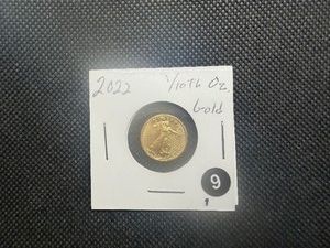 2022  $5.00 Gold Eagle (110 Ounce) of .999 Gold