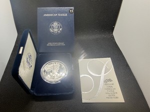 2006-W Proof American Silver Eagle Coin in Original Mint Package with COA