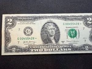 2017 A $2 Bill Star Note