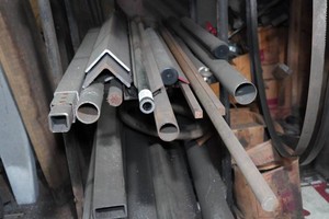 Assorted Steel - Tubing, Angle