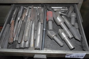 Contents of Drawer - Countersinks, Extractors