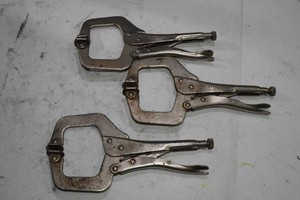 3 C-Clamp Locking Pliers