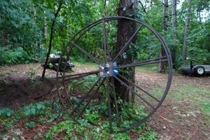 2 Steel Wheels - 8 Diameter