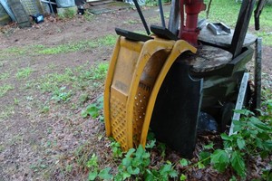 Yellow Steel Car Ramps