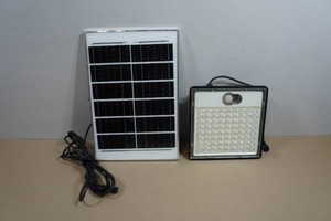 Portable Solar Charging Panel and Solar Powered LED Flood Light