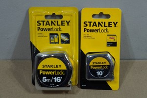 2 Stanley Tape Measures - 16 & 10
