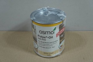 .75 Liter Osmo Polyx-Oil High Solid for Wood Floors and Furniture - ClearMatte