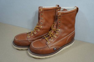 Thorogood Mens 8 Tobacco Work Boots - Size 10