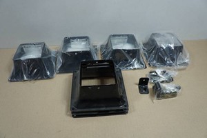 7 Pylex 44 Steel 4x 4 Base -Black
