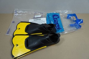 Cressi Rondine Light Adult Travel Fins - 3738, 45